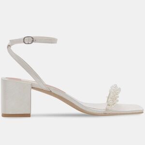 Dolce Vita Salina Heels Vanilla Pearls